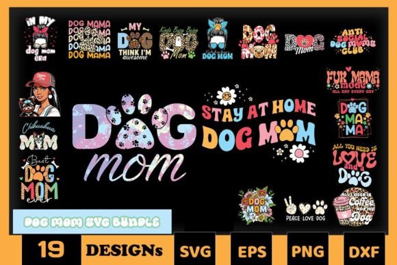 Download Dog Mom Mother's Day SVG Bundle - Mother's day svg bundle Collection