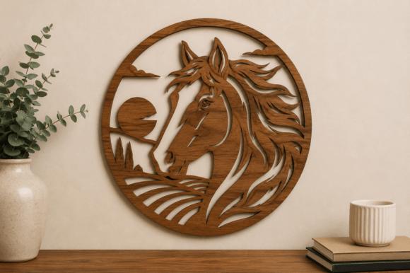 Download Horse Wall Art SVG Laser Cut File - Premium Resources