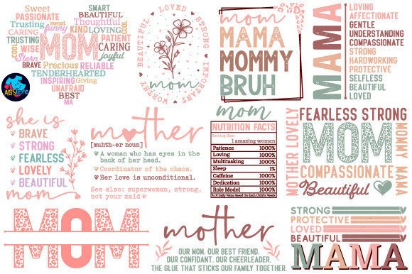 Download Mother's Day Svg Bundle - Mother's day svg bundle Collection