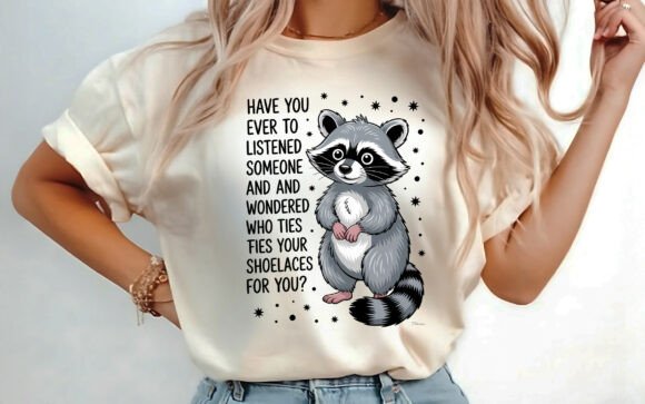 Download Funny Raccoon Sarcastic Shirt Design PNG - Sarcastic shirt design Collection